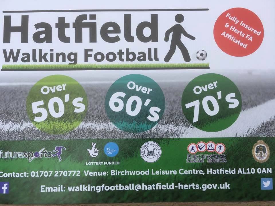 WALKING FOOTBALL!! OVER 50'S 60'S AND 70'S in HATFIELD